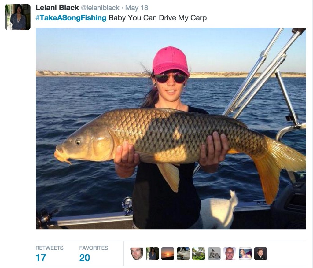 22 Hilarious Take A Song Fishing Tweets