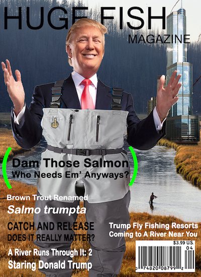 donald trump fishing