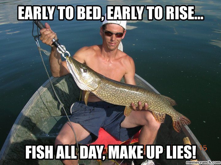 top fishing lies