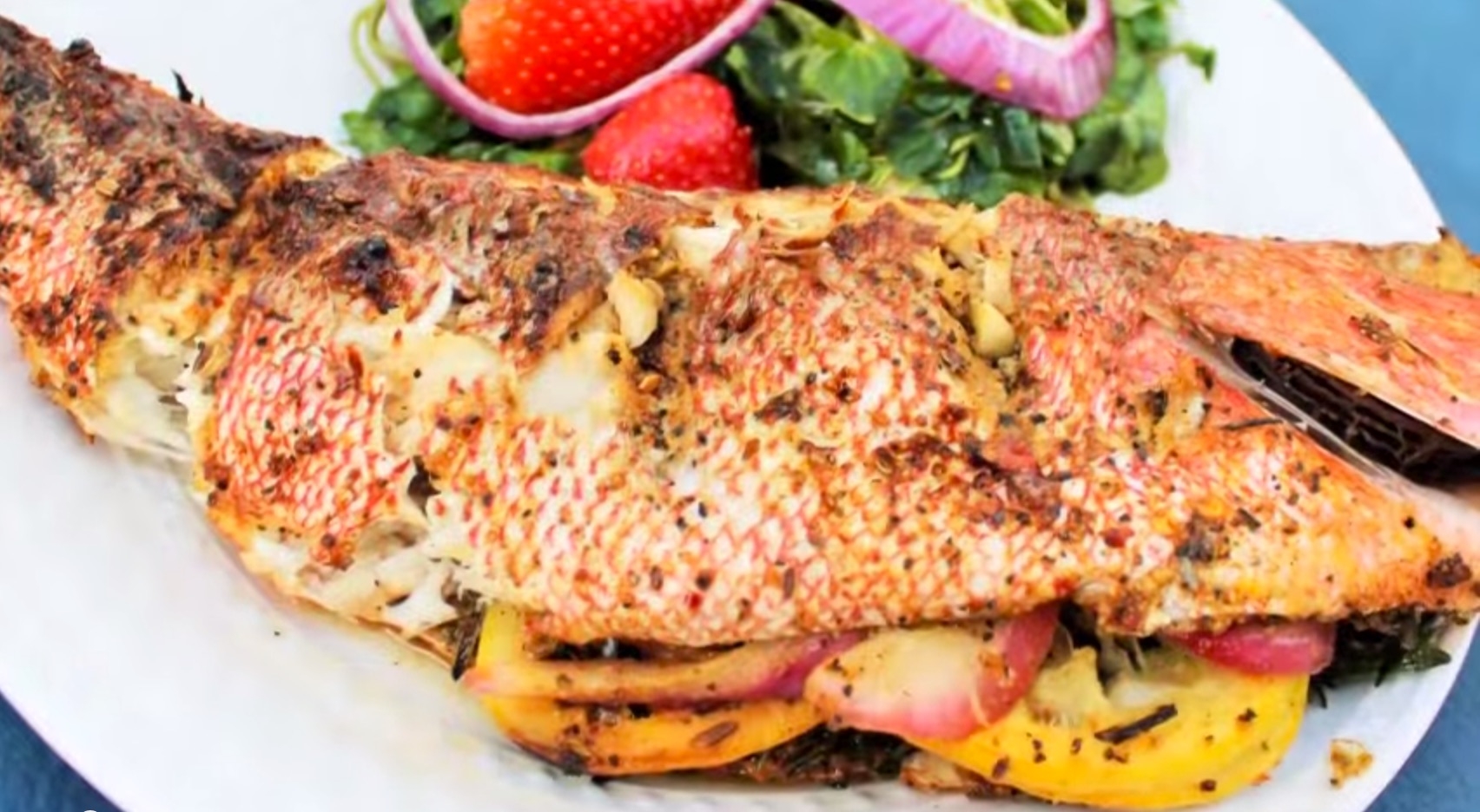 grilled red snapper recipe