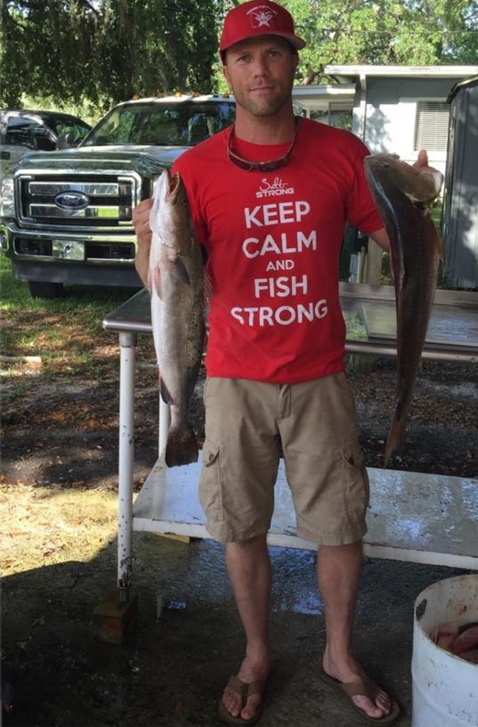keep calm and fish strong