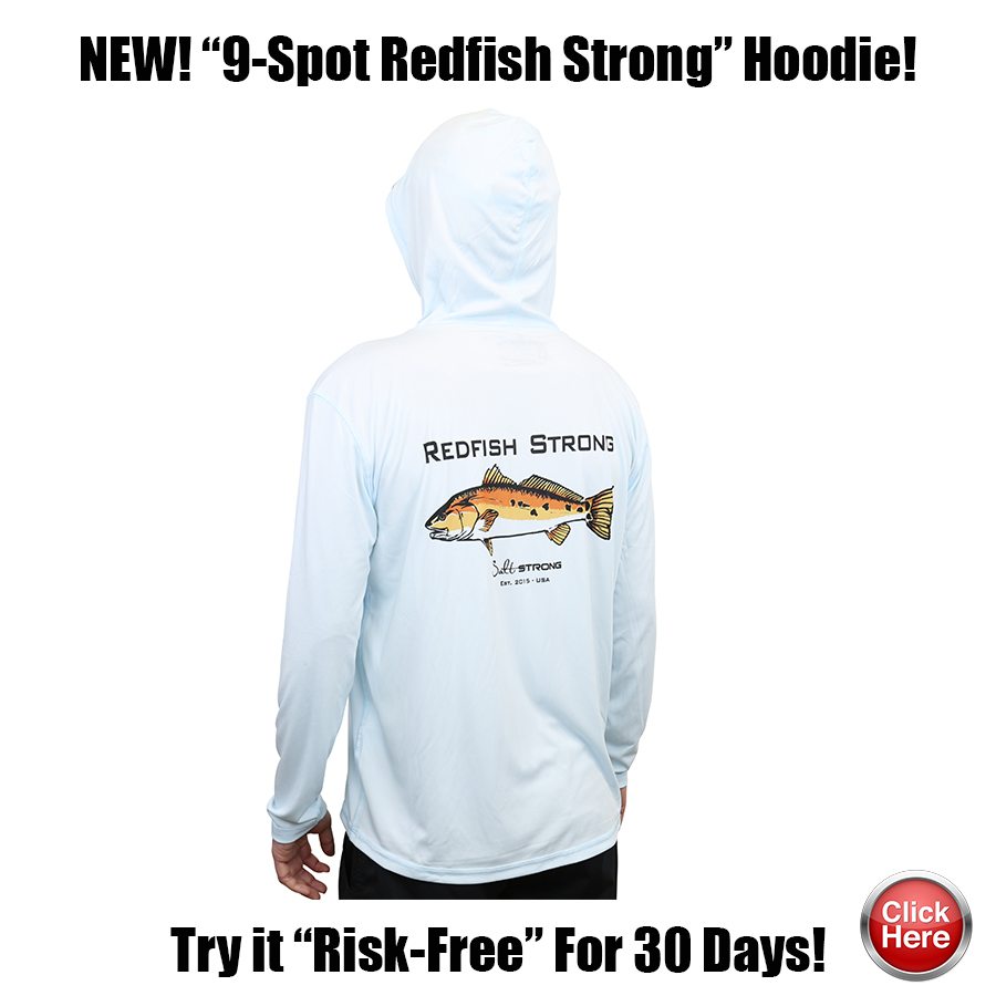 redfish strong performance hoodie