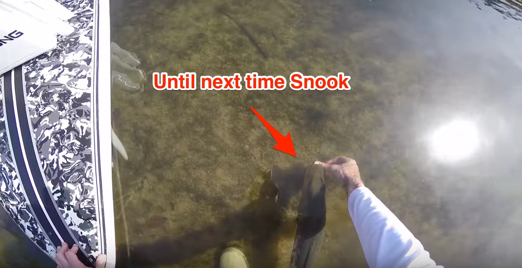 how to catch snook in the winter