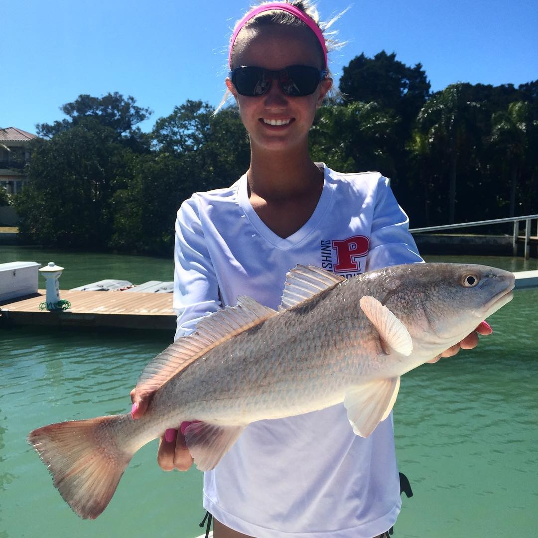 chasten whitfish női horgászok Floridában