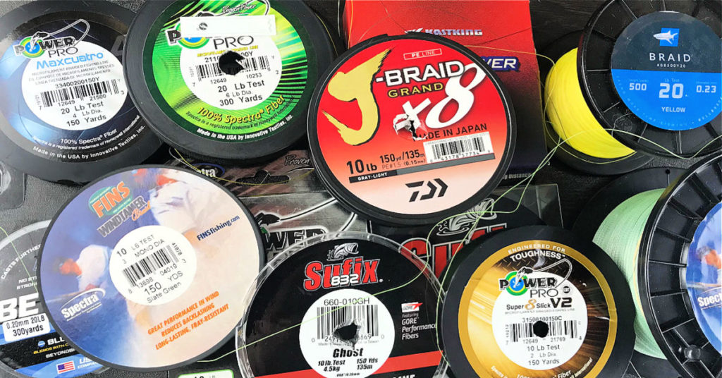 braided fishing line podcast