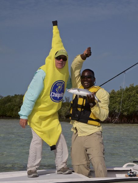 bananas bad luck fishing