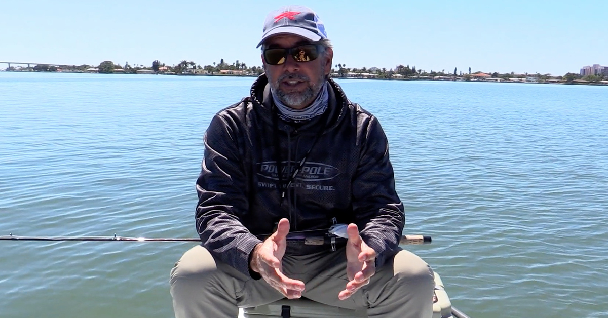 Captain C.A. Richardson on Summer Redfish