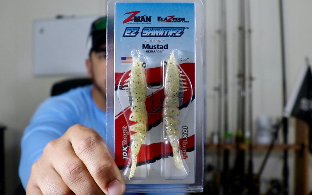 ZMan EZ ShrimpZ Review [How to Rig & Underwater Demo Video]