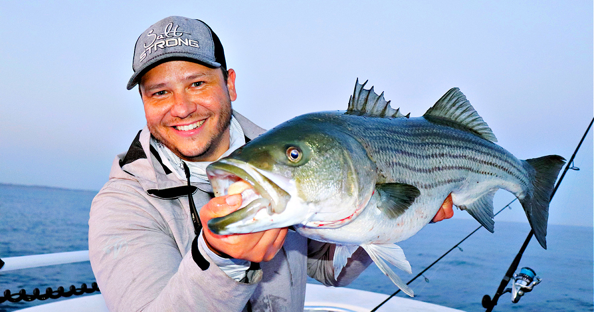 Experiencing the Striped Bass Run with Justin Ritchey