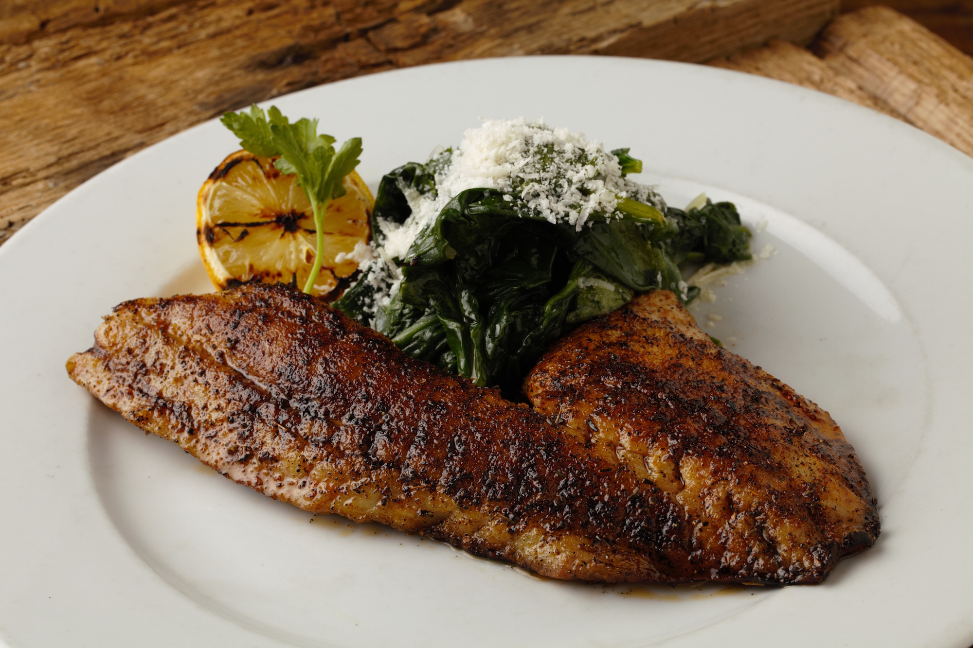 blackened redfish