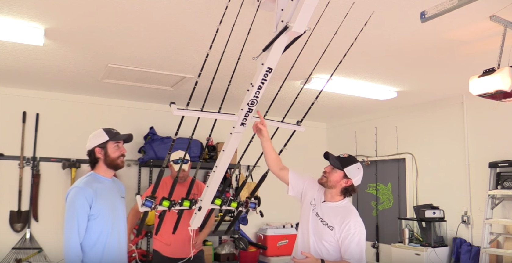 Retract-a-Rack Fishing Rod Storage [VIDEO REVIEW]