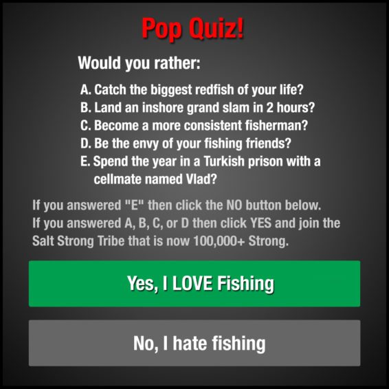 How Tough Of A Saltwater Angler Are You? Take This QUIZ To Find Out!