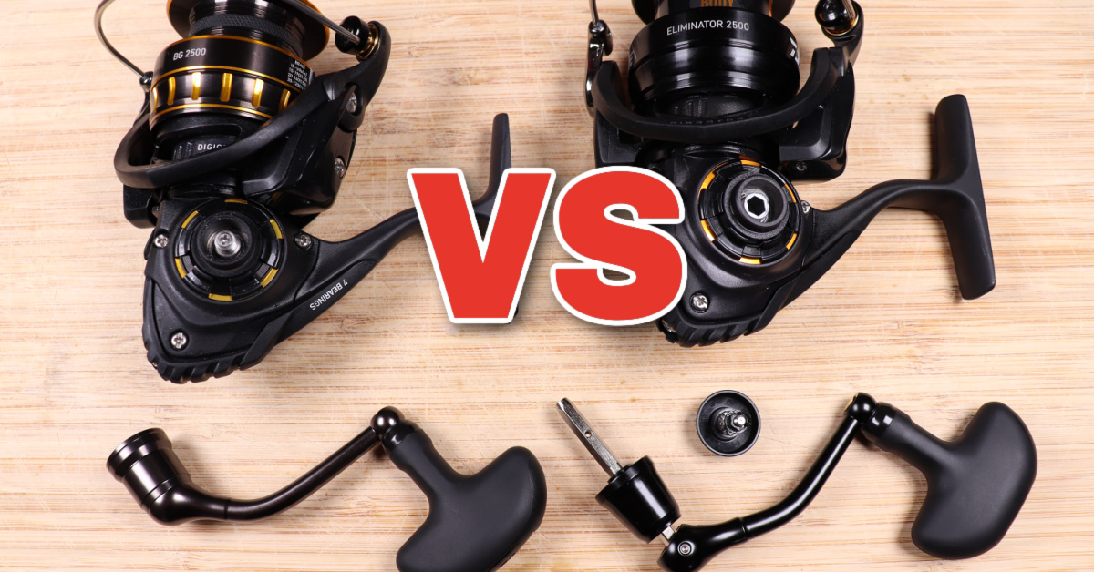 The Two Different Types Of Spinning Reel Handles