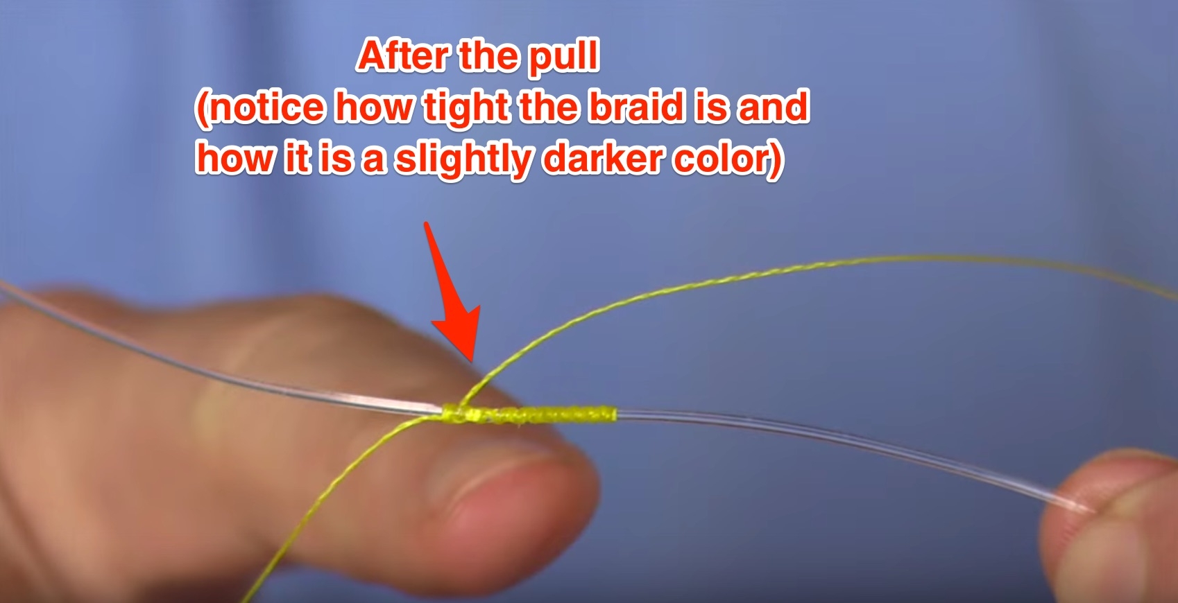 how to tie the fg knot