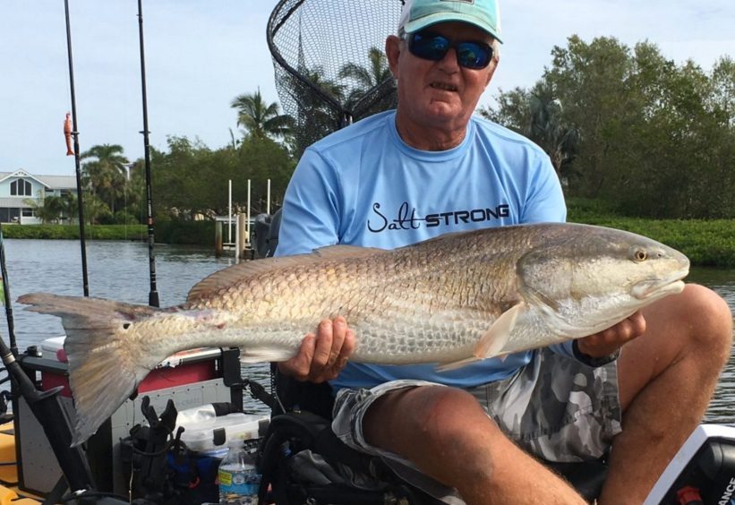 how to hold a redfish