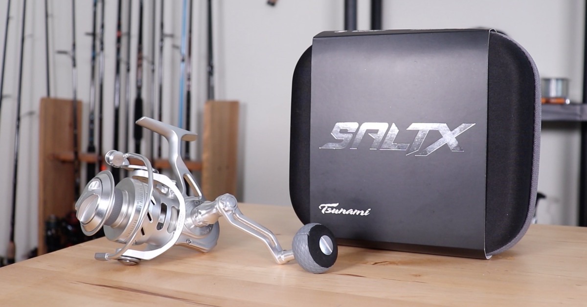 Tsunami Salt X Spinning Reel Unboxing (Specs, When To Use, & More)