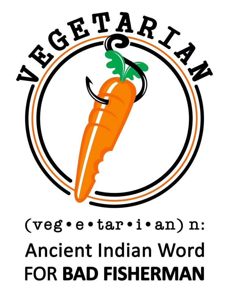 vegetarian fishing shirt