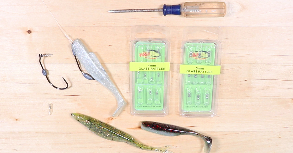 How To Add Rattles To Soft Plastics For More Strikes