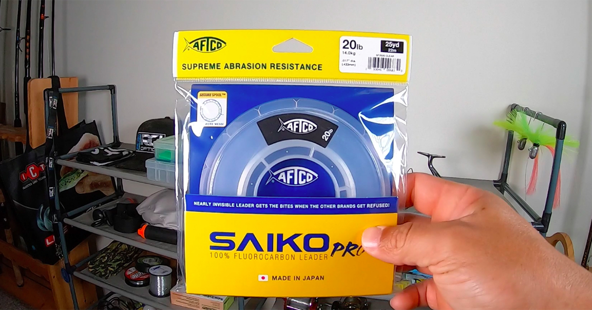 http://aftco%20saiko%20pro%20fluorocarbon%20leader%20unboxing