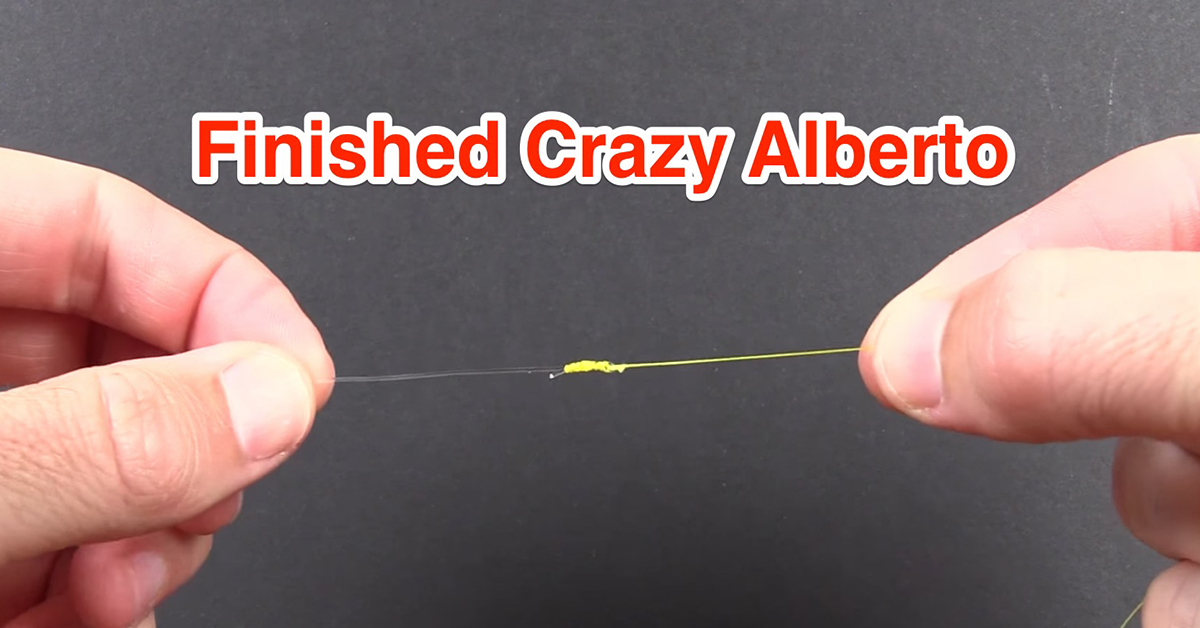 The Crazy Alberto Knot
