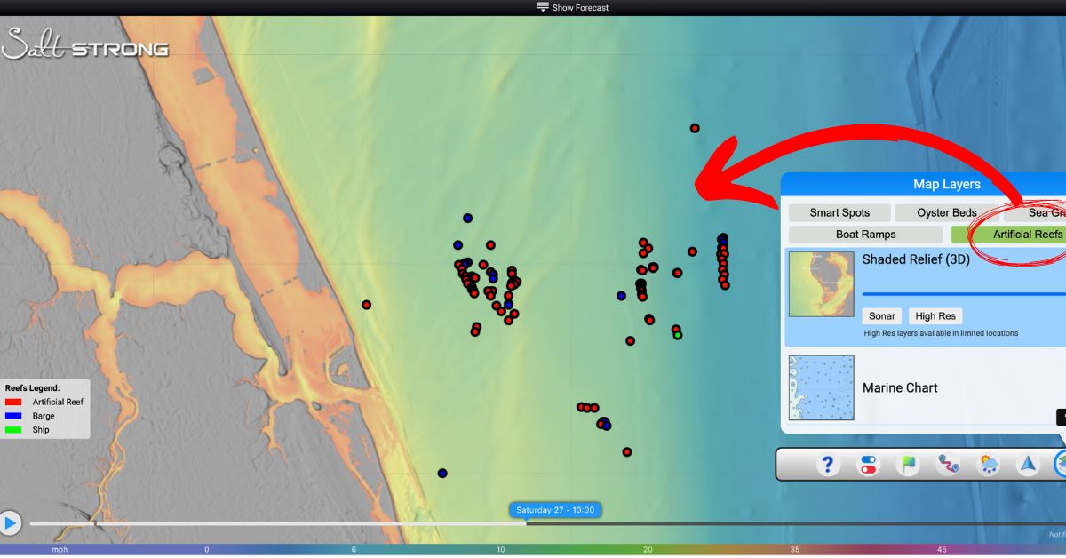 Find The GPS Coordinates For Thousands Of Reefs In Your Area (FAST)