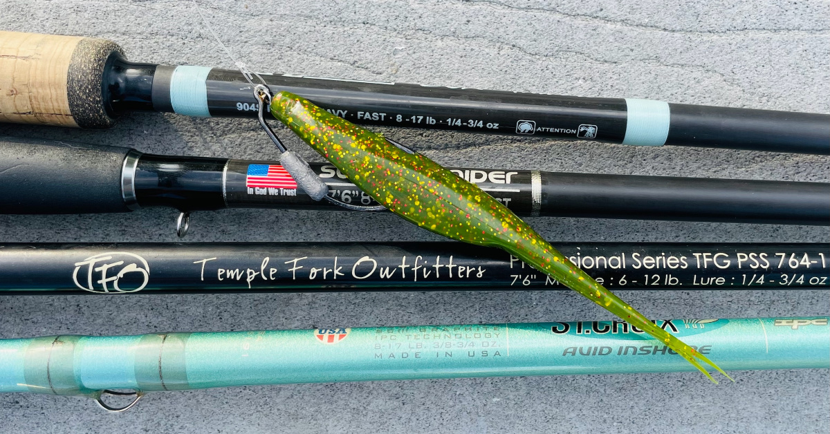 How To Choose The Best Rod For Using Weedless Soft Plastic Lures
