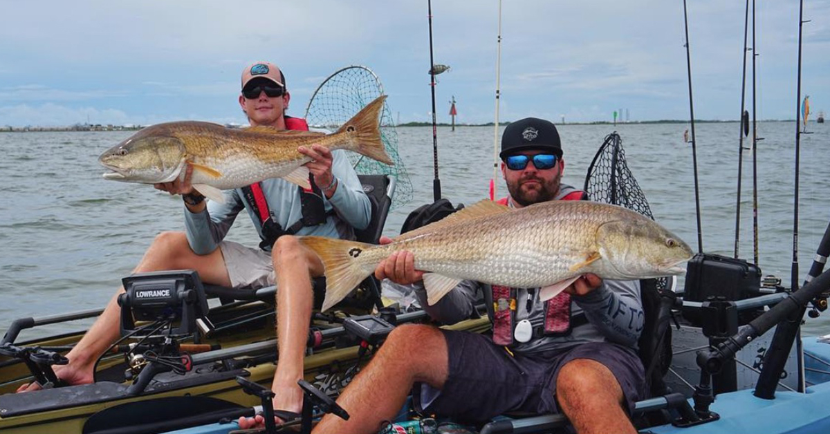 Kayak Fishing for Bull Reds, Red Snapper and Offshore Fish [With Brandon  Barton]