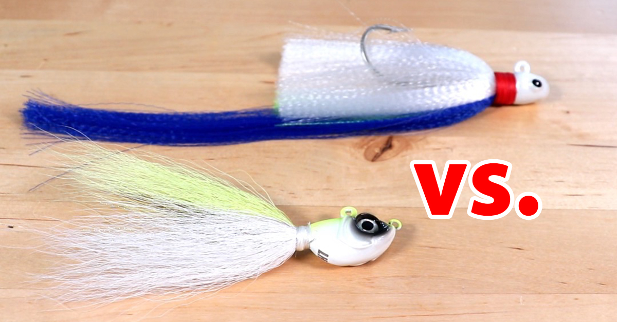 Bucktail Jigs vs. Flair Hawk Jigs: What's The Difference?