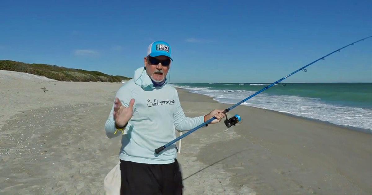 How To Cast A Surf Fishing Rod Tutorial [Beginner Edition]