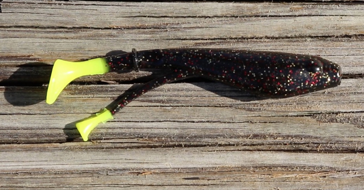 Controlled Descent Lures paddle tail
