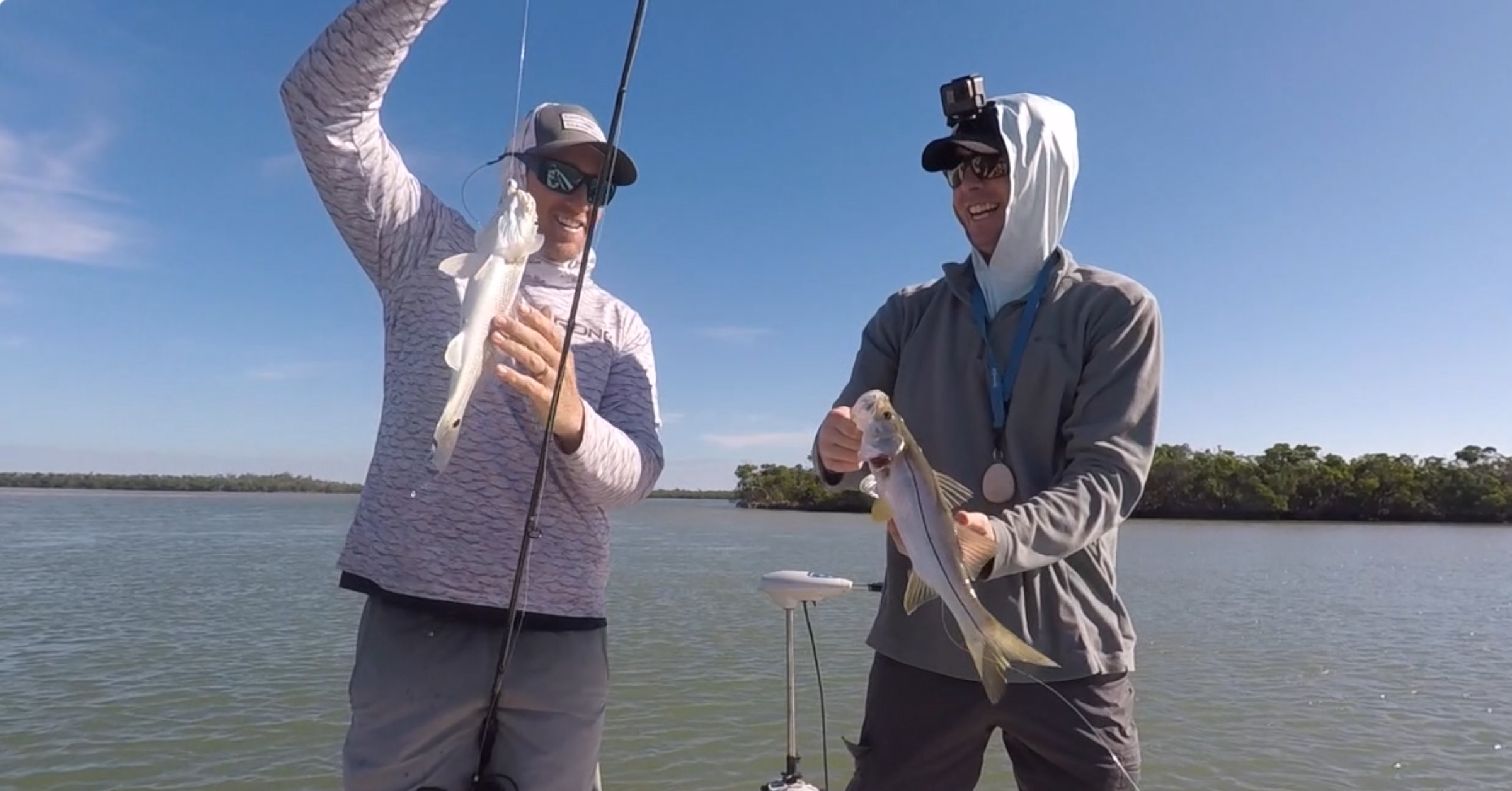 winter inshore redfish and snook