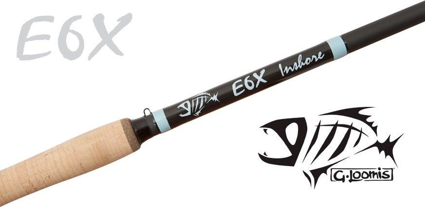 g. loomis E6X inshore spinning rod