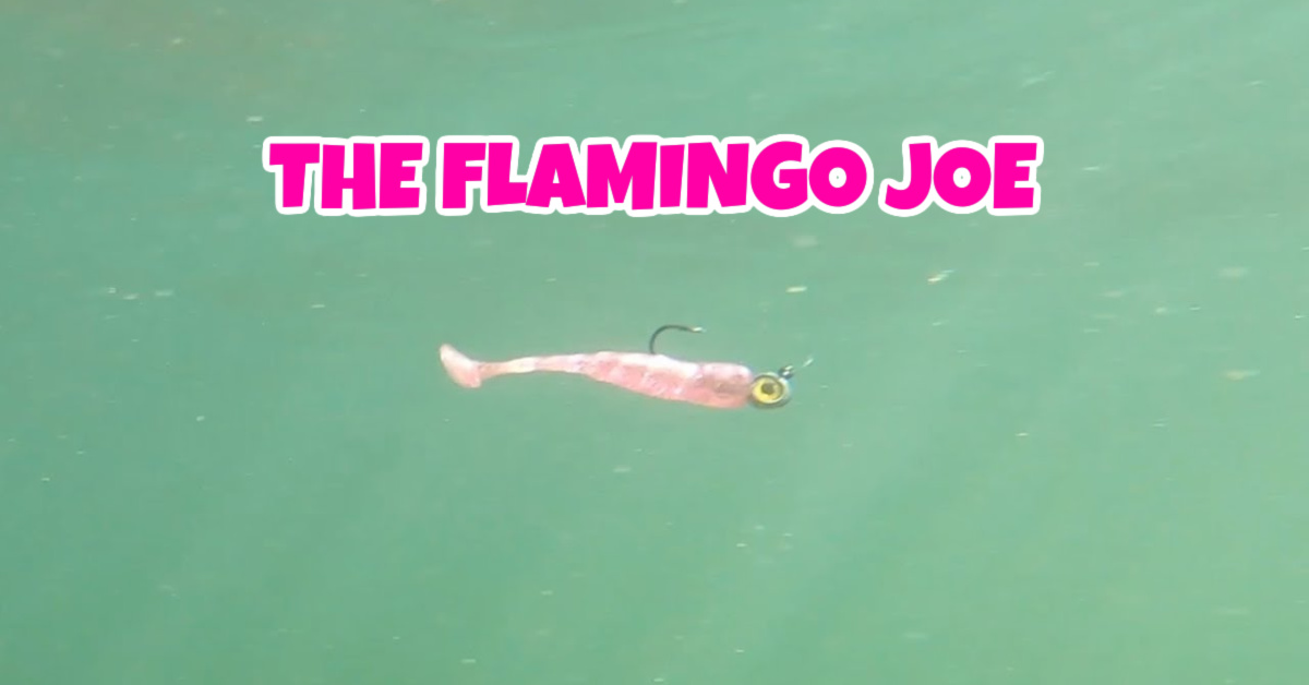 NEW Limited Edition Hot Pink Paddletail Lure (The Flamingo Joe)