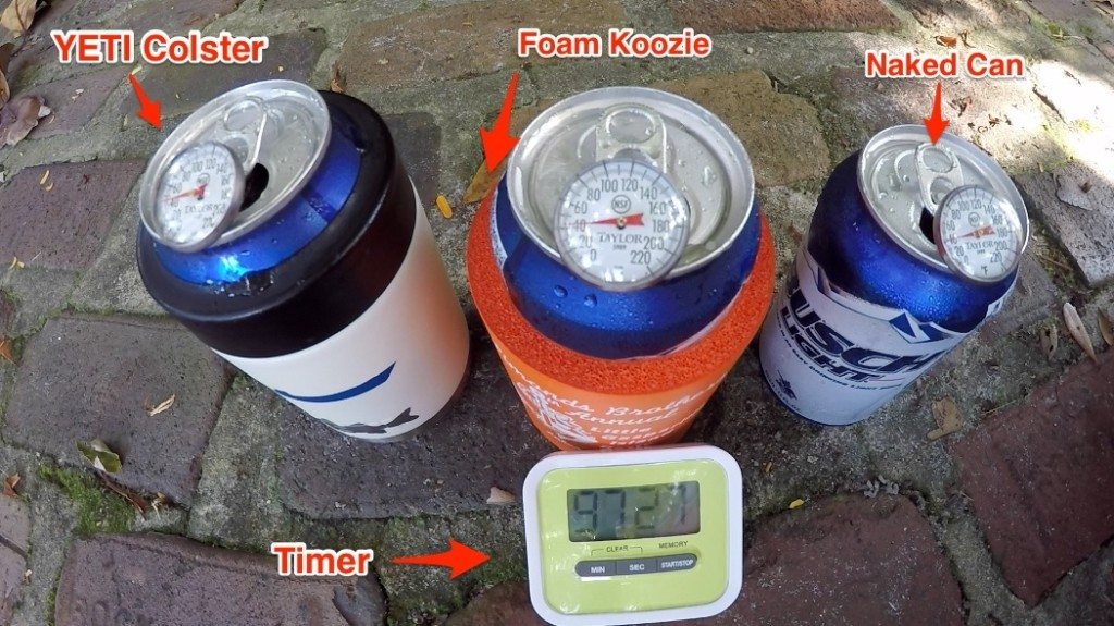 The YETI Rambler Colster "99Minute" Cold Beer Koozie Challenge (VIDEO