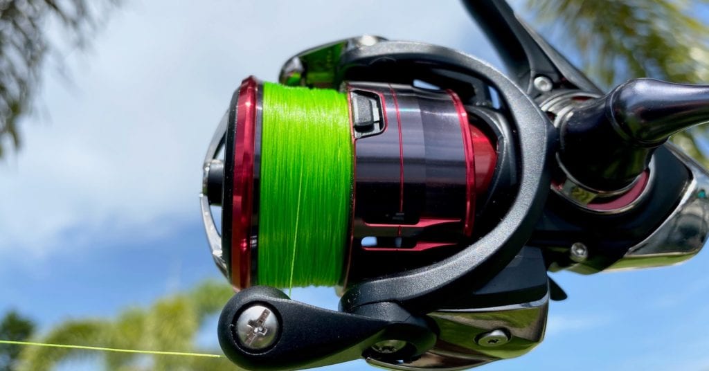 how to spool braid on a spinning reel