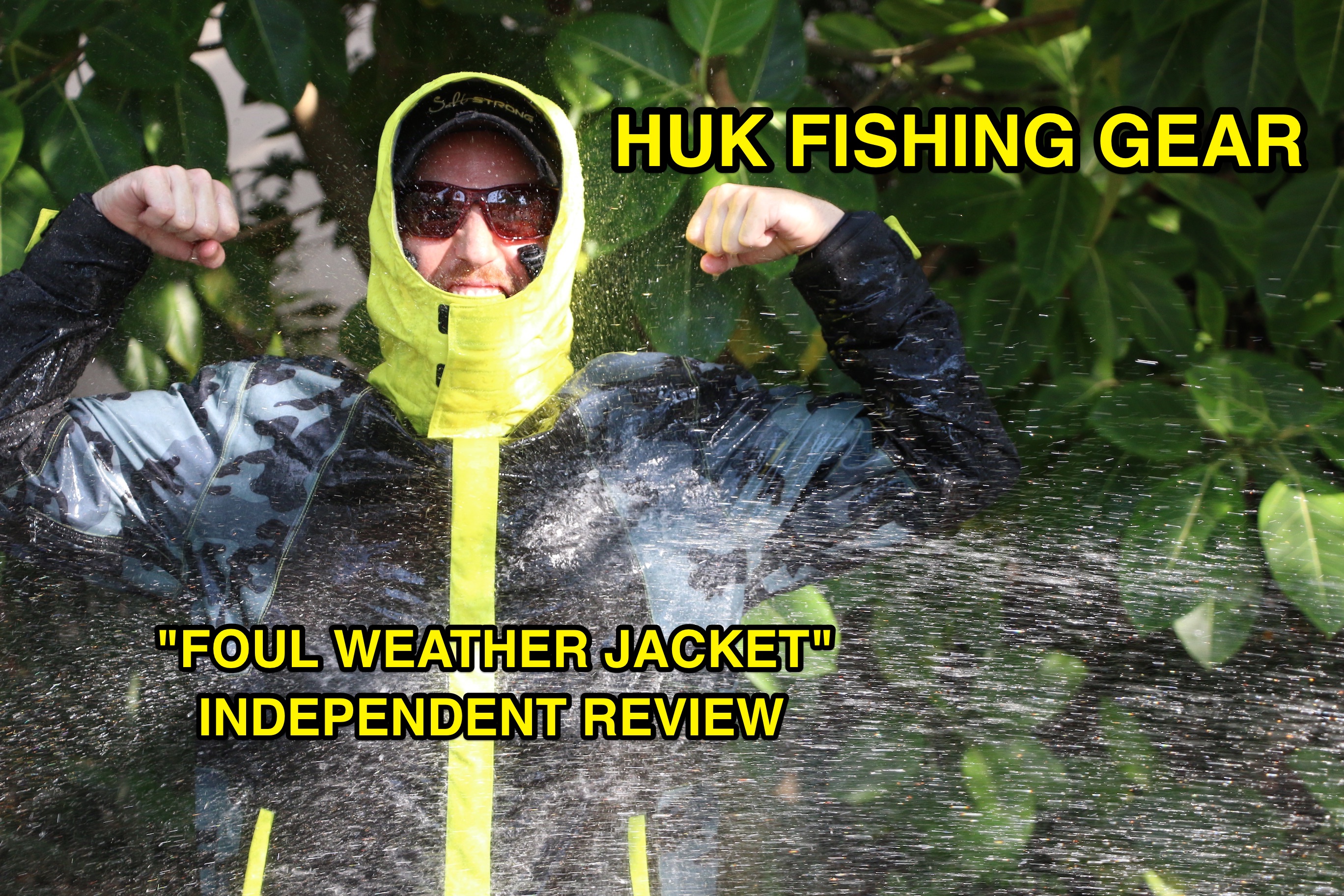 HUK Men's All Weather Rain Jacket