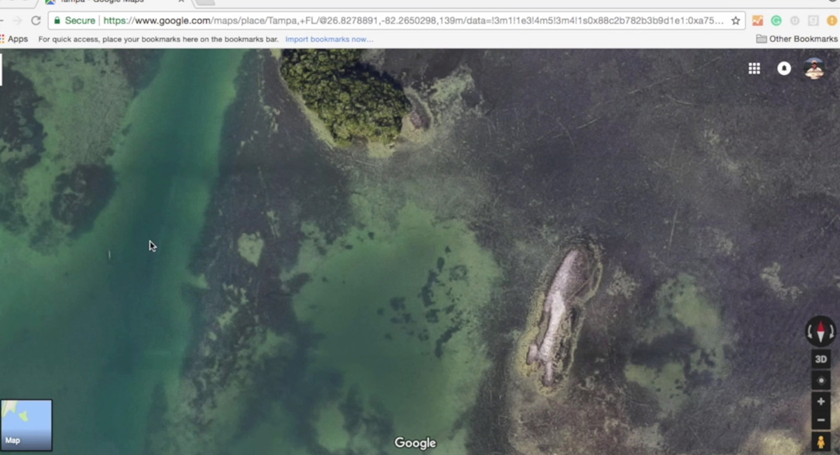 Google maps fishing spots