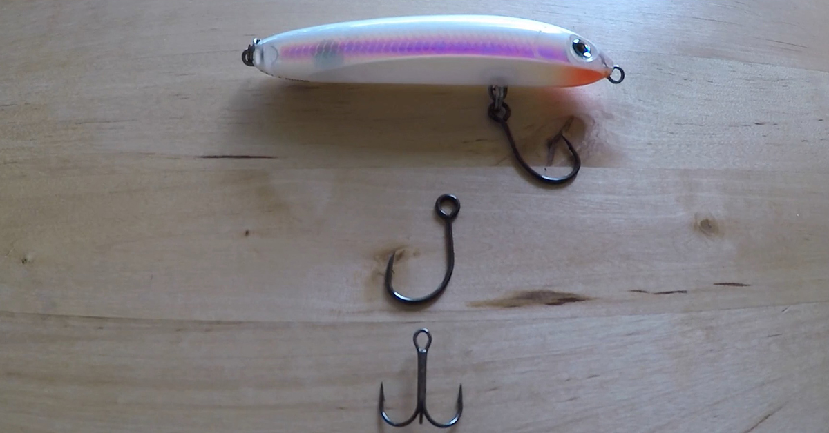 inline lure hooks