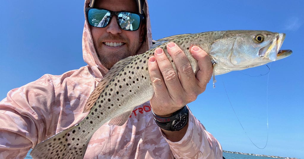 tip to catch more speckled trout