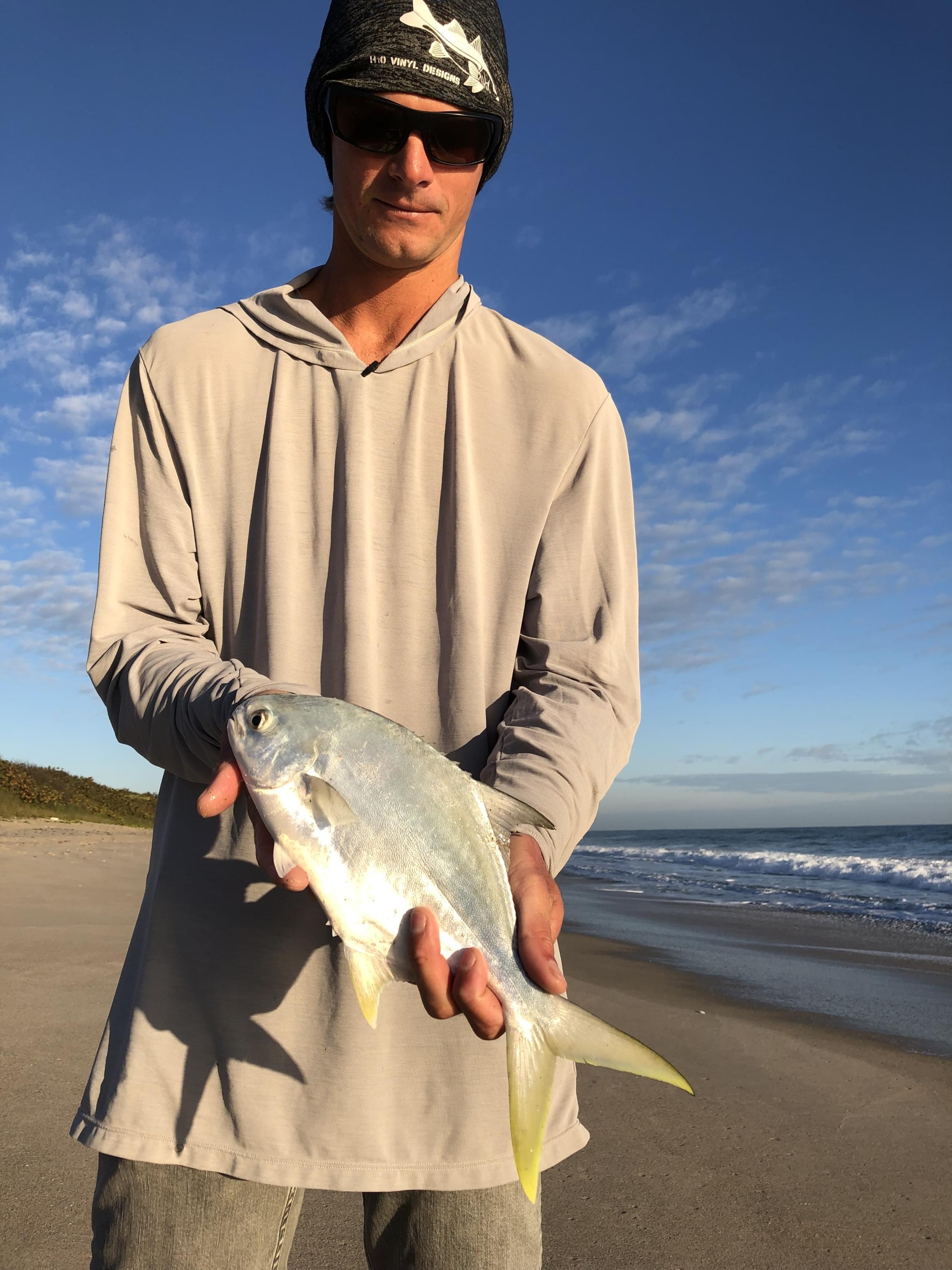 beach fishing for pompano