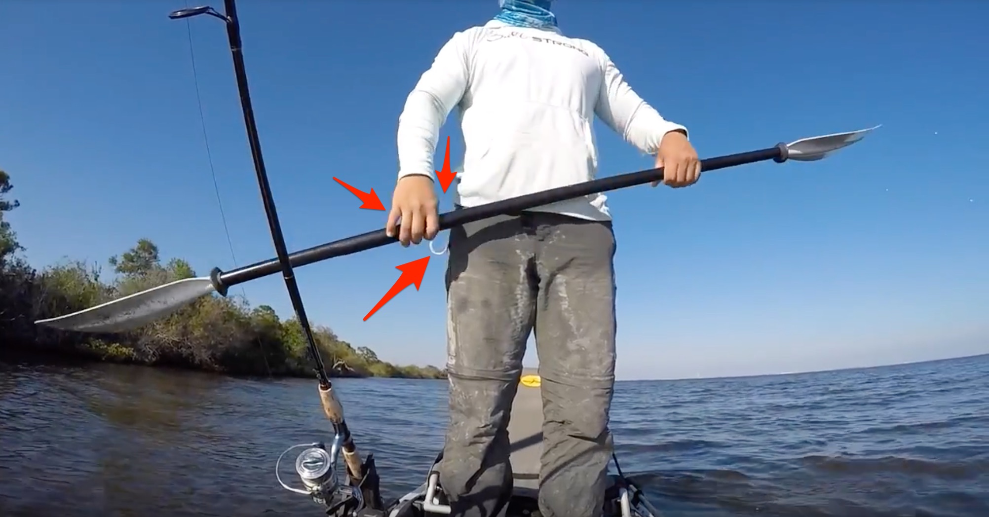 Cool Trick To Stand Up Fish From Your Kayak Without Spooking The Fish
