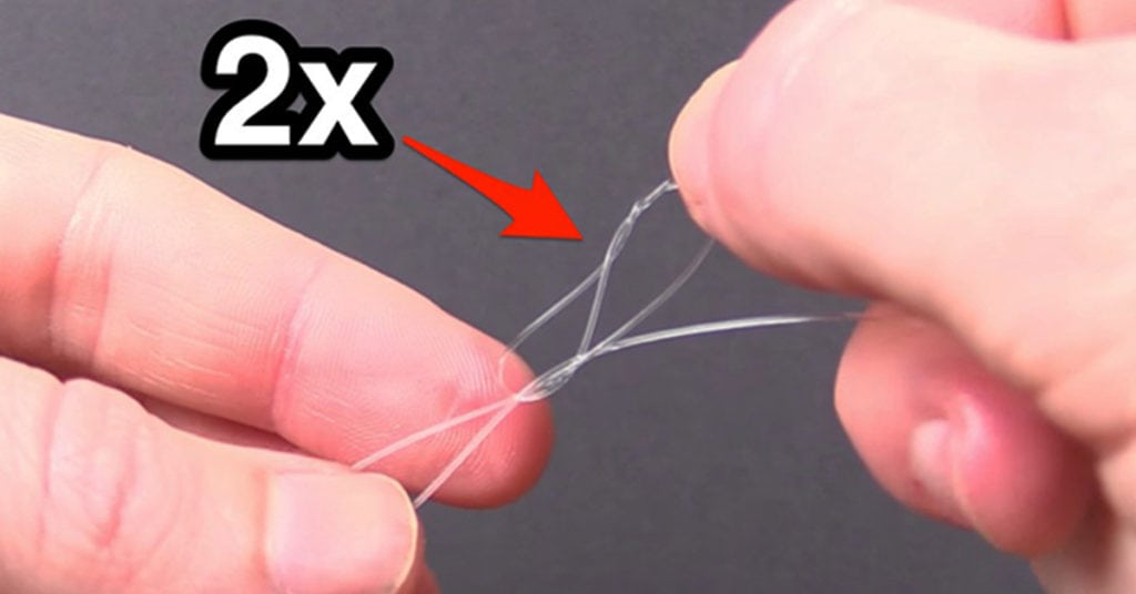 How To Tie The "Knot With No Name" [Mono To Leader Knot]