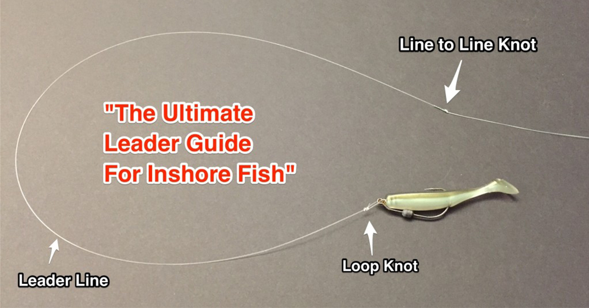 How do you tie a jig head to a leader?