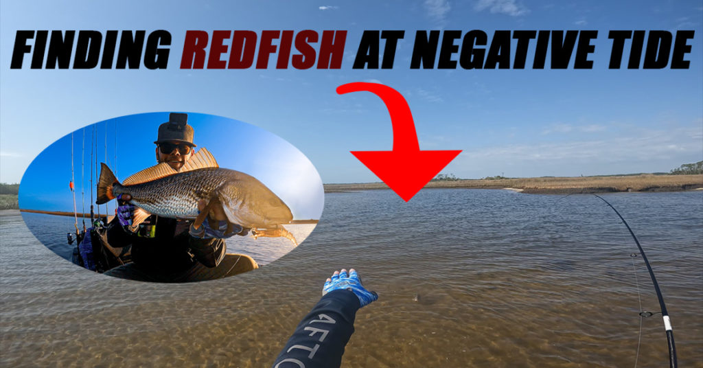 fishing negative tide holes
