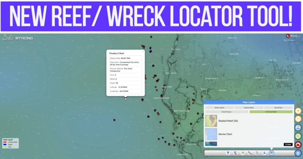 testing out offshore hotspot locator tool