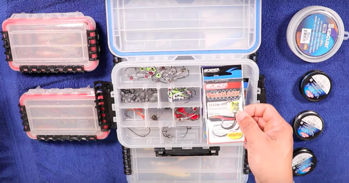 How To Organize All Your Fishing Tackle Into One Bag