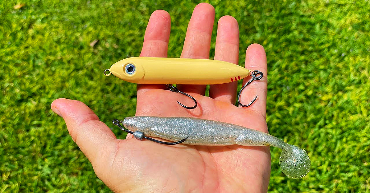 Topwater Lure Vs. Paddletail Lure (Live On The Water)