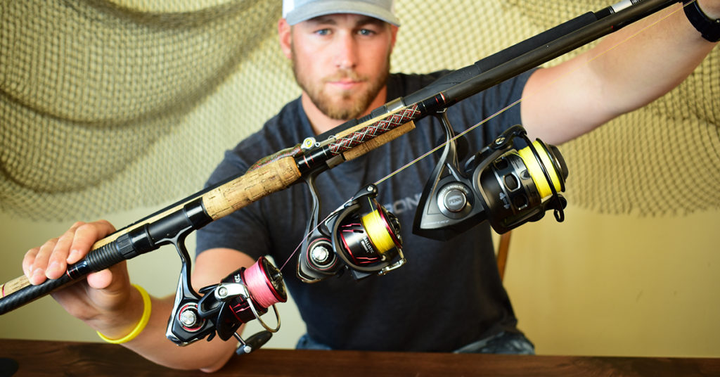 how to pair inshore rod and reel