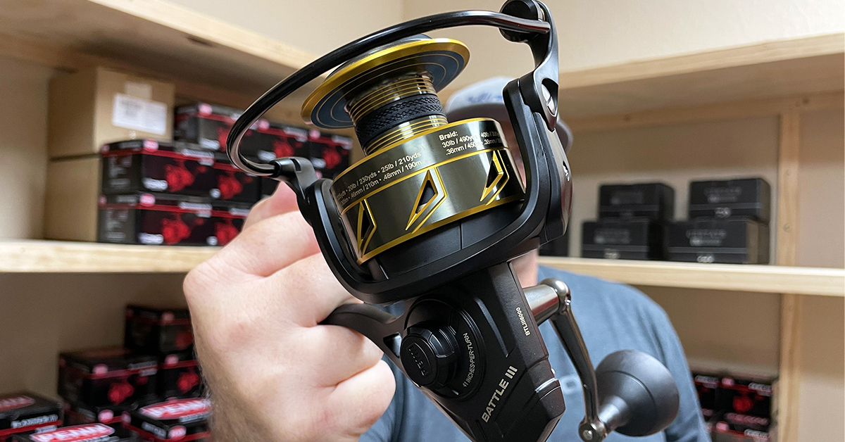 PENN BATTLE 3000 SPINNING REEL PRODUCT REVIEW 