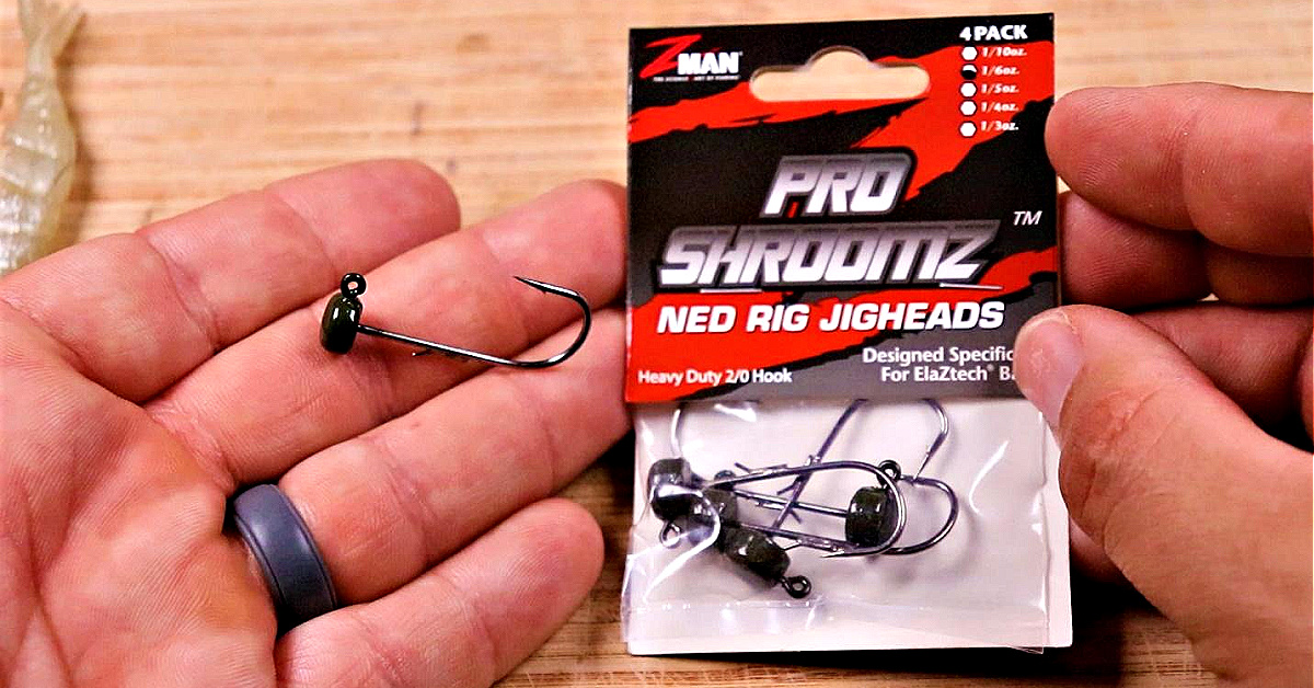 Reaction Tackle Tungsten Mushroom Head Ned Rig Shroom Jig Heads